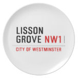 Lisson grove  Plates