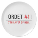ORDET  Plates