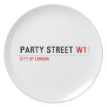 Party street  Plates