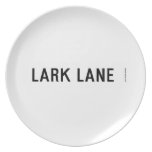 LARK LANE  Plates