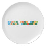 Movilla High School
 Science Department  Plates