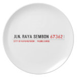 Jln. Raya sembon  Plates
