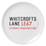 whitcrofts lane  Plates