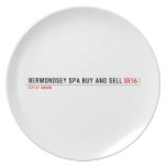 Bermondsey spa buy and sell  Plates