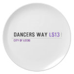 Dancers Way  Plates