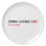 Donna Avenue  Plates