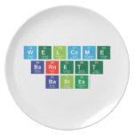 Welcome
 Barnett
 Babies  Plates
