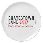 Coatestown Lane  Plates