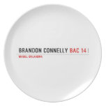 BRANDON CONNELLY  Plates