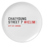 Chaeyoung Street 7  Plates