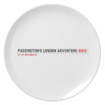 Paddington's London Adventure  Plates