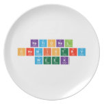 National 
 Chemistry
 Week  Plates
