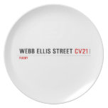 Webb Ellis Street  Plates