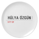 HÜLYA ÖZGÜN  Plates