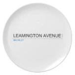 Leamington Avenue  Plates