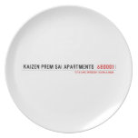 Kaizen Prem sai Apartments   Plates