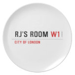 RJ’s Room  Plates