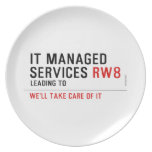 It managed  services  Plates