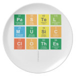 Pastel 
 music
 clothes
   Plates