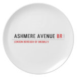ASHMERE AVENUE  Plates