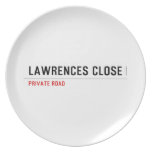 Lawrences CLose  Plates