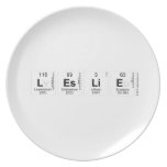 leslie  Plates