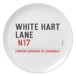 white hart lane   Plates