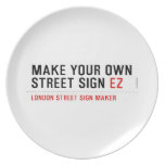 make your own street sign  Plates