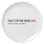 Chatterton Road  Plates