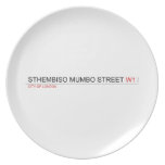 Sthembiso mumbo street  Plates