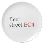fleet  street  Plates