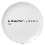 Barrow Point Avenie  Plates
