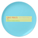 one piece  Plates