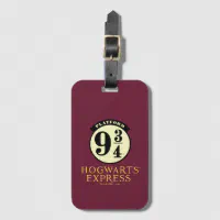 Gold Lettering Monogram Luggage Tag - Name Tag Wizard