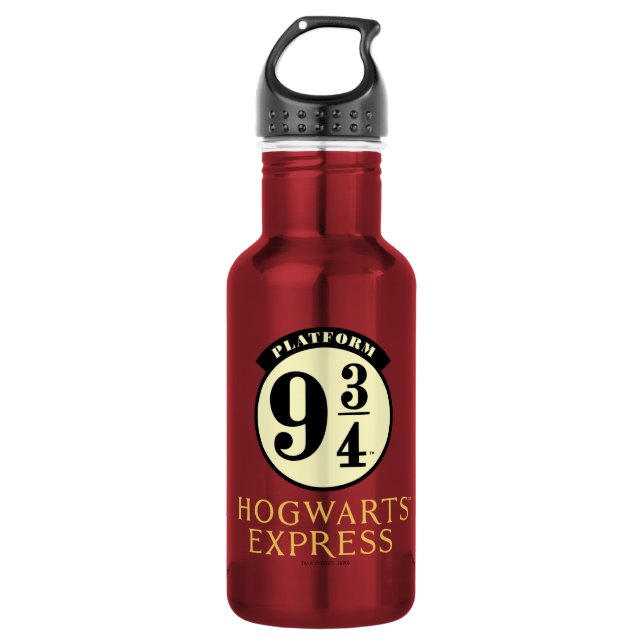 Platform 9 3/4 HOGWARTS™ EXPRESS Icon Stainless Steel Water Bottle (Front)