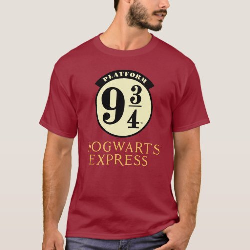 Platform 9 34 HOGWARTS EXPRESS Icon T_Shirt