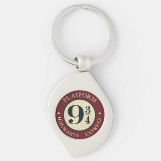 Platform 9¾ Sign Keychain