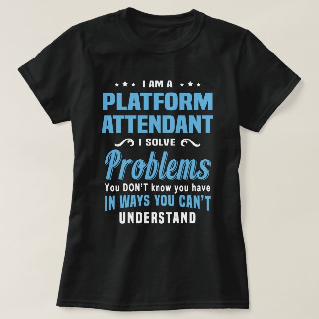 Platform Attendant T-Shirt (Design Front)