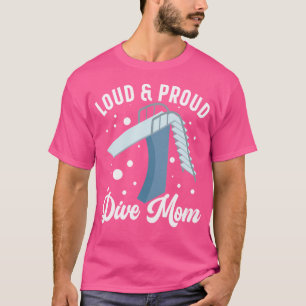 Platform Diver Coach Springboard Diving Gear Platf T-Shirt