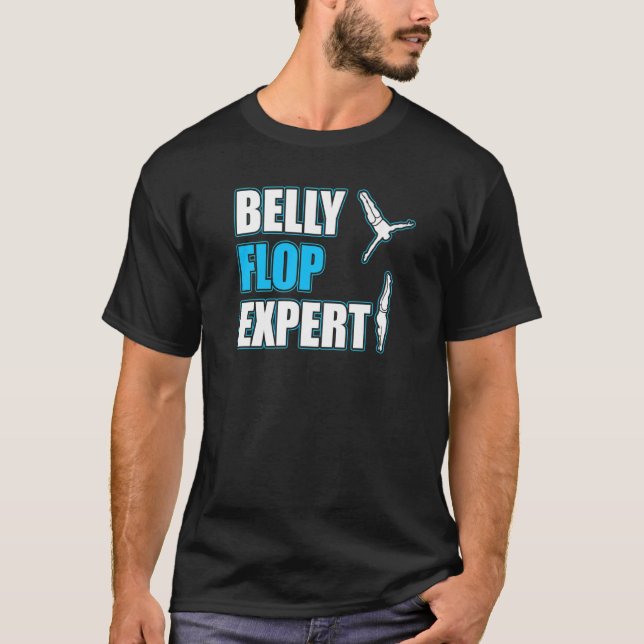 Platform Diver Humor  Springboard Diving  3 T-Shirt (Front)