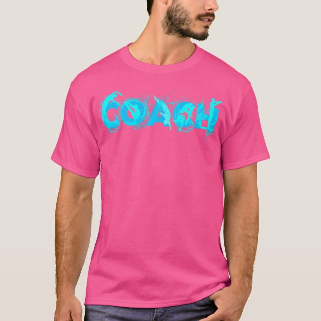 Platform Diving Coach Springboard Diving Trainer T-Shirt (Front)