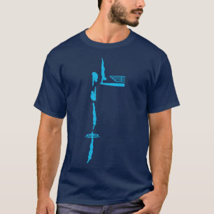 Platform Diving Competitive Diver Art T-Shirt