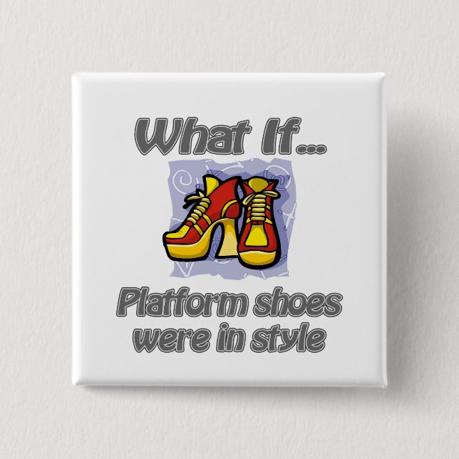 platform shoes button (Front)
