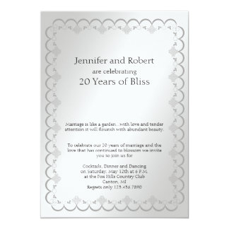 20Th Anniversary Invitation Cards 7