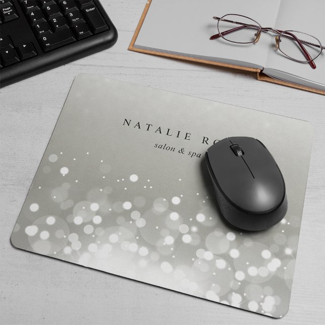 Platinum Glow Personalized Mouse Pad (Creator Uploaded)