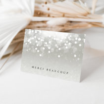 Platinum Glow Thank You Card