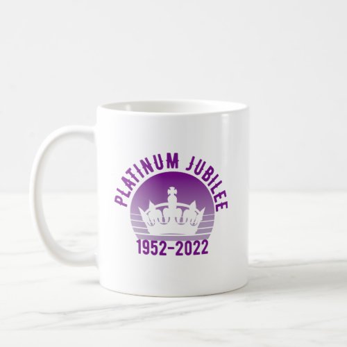 Platinum Jubilee 1952_2022 Commemorative  Coffee Mug