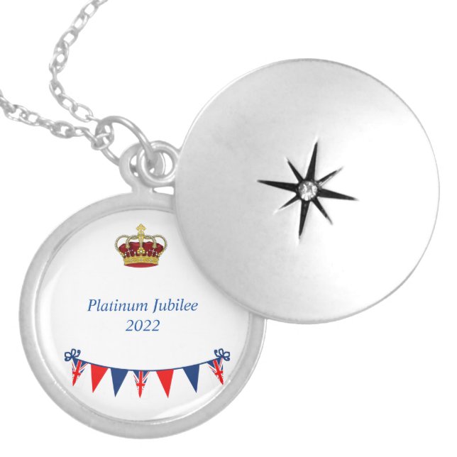 Platinum Jubilee 2022 Locket Necklace (Front)