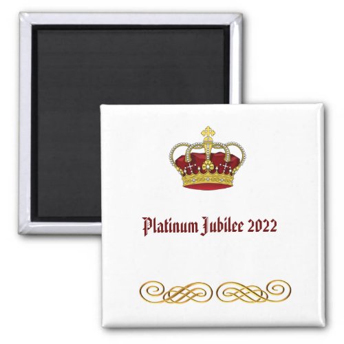 Platinum Jubilee 2022 Magnet