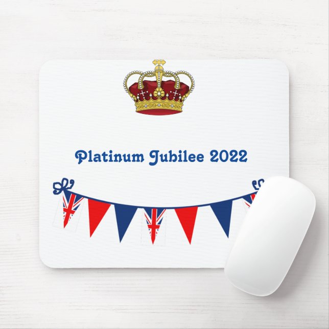 Platinum Jubilee 2022 Mouse Pad (With Mouse)